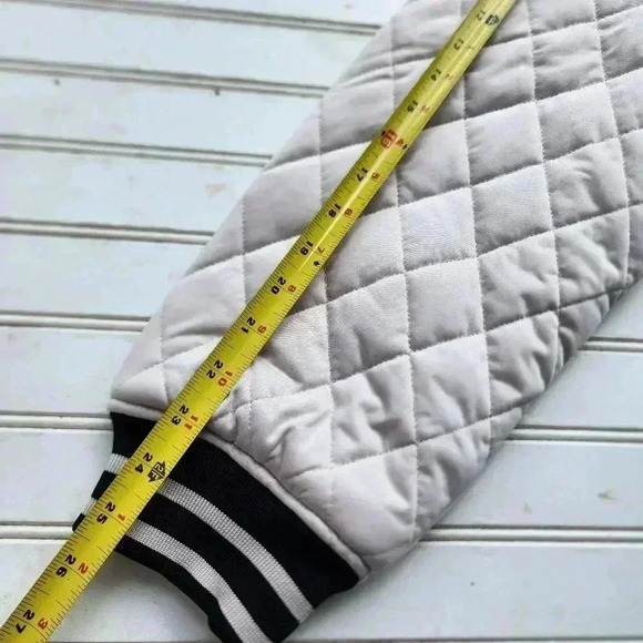 NWT $138 Staple Division Quilted Jacket Teal Blue Pigeon Men's Zip Size XL - Picture 6 of 13